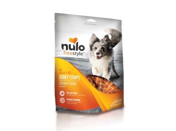 Nulo Freestyle Grain-Free Jerky Strip Dog Treats Chicken w/Apples 1ea/5 oz