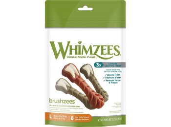 Whimzees Brushzees Large 12.7 oz. Bag
