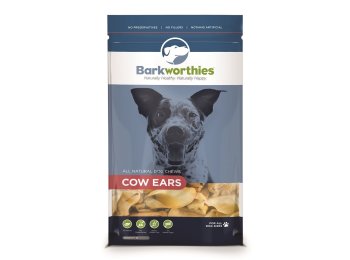 Barkworthies Cow Ears 1ea/10 pk