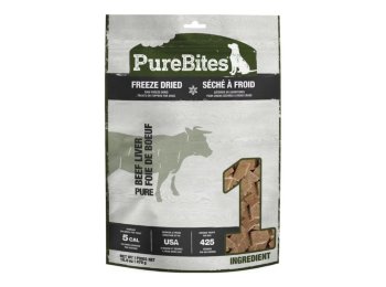 Purebites Freeze Dried Dog Treats Beef Liver 16.6oz.