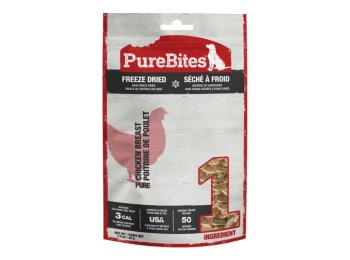 Purebites Freeze Dried Dog Treats Chicken Breast 1.4oz.