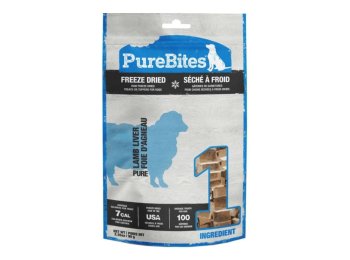 Purebites Freeze Dried Dog Treats Lamb 3.35oz.