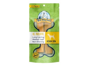 Yeti Dog 2Pk Medium Chews 5oz./40 Yak Milk / Cow Milk
