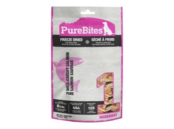 Purebites Freeze Dried Dog Treats Salmon 2.47oz.