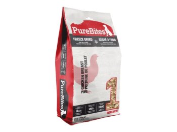 Purebites Freeze Dried Dog Treats Chicken Breast 28oz.