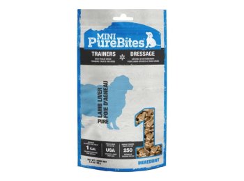 Purebites Freeze Dried Mini Trainers Dog Treats Lamb 2.4oz.