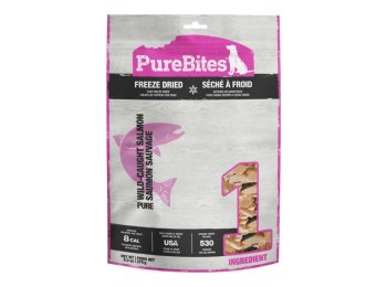 Purebites Freeze Dried Dog Treats Salmon 9.5oz.