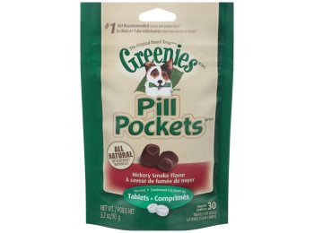 Greenies Pill Pockets for Tablets Hickory Smoke 1ea/30 ct, 3.2 oz