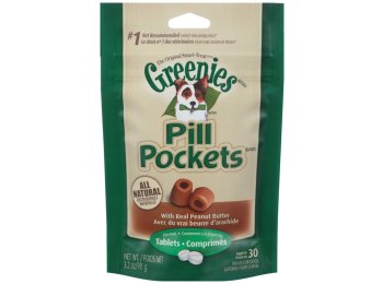 Greenies Pill Pockets for Tablets Peanut Butter 1ea/30 ct, 3.2 oz