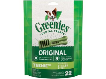 Greenies Dog Dental Treats Teenie Original 1ea/6 oz, 22 ct