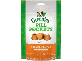 Greenies Pill Pockets for Tablets Cheese 1ea/30 ct, 3.2 oz