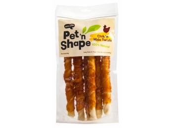 Pet 'N Shape Chik 'n Hide Twists Dog Treats 1ea/15.3 oz, 6 pk
