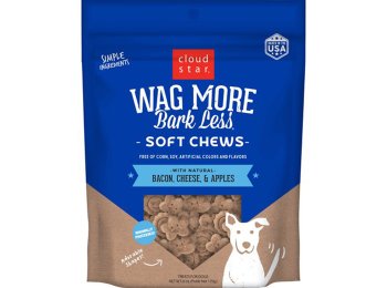 Cloudstar Wagmore Dog Soft And Chewy Bacon And Cheese 6oz.