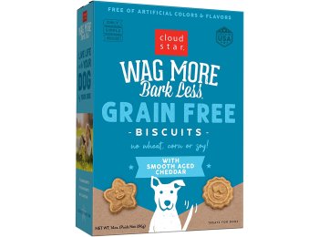 Cloudstar WAGMORE DOG GRAIN FREE BAKED CHEDDAR 14OZ