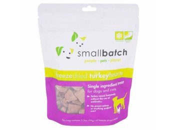 Small Batch Freeze Dried Turkey Hearts - 3.5oz.