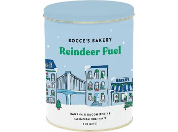 Bocces Bakery Dog Tin Reindeer 8oz.