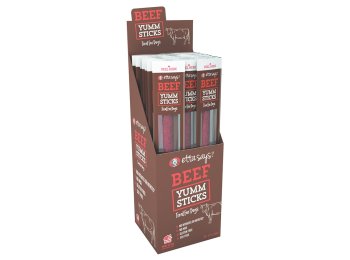 Etta Says! Yumm Sticks Dog Treats Beef 24ea/24 ct