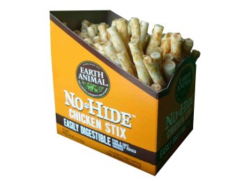 Earth Animal No Hide Chicken Stix Dog Treats;90 Count