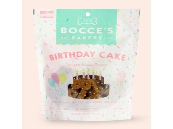 Bocce's Bakery Dog Birthday Cake Biscuits 5oz.