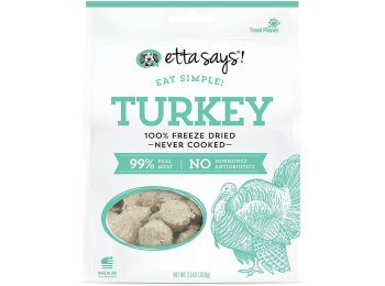 Etta Says! Eat Simple 100% Freeze Dried Turkey Dog Treats Turkey 1ea/2.5 oz