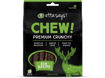 Etta Says! Premium Crunchy Elk Chew Dog Treats Elk 1ea/4.5 oz