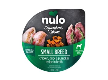 Nulo Signature Stew Small Breed Dog Food Chicken, Duck & Pumpkin 2.8oz. (Case of 24)