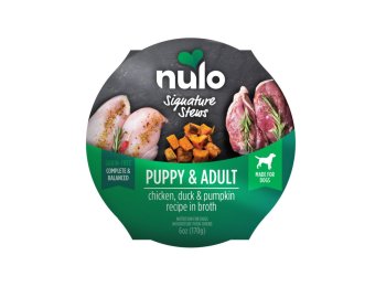 Nulo Signature Stew Puppy & Adult Dog Food Chicken, Duck & Pumpkin 6oz. (Case of 16)