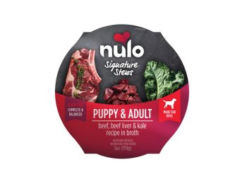 Nulo Signature Stew Puppy & Adult Dog Food Beef, Beef Liver & Kale 6oz. (Case of 16)