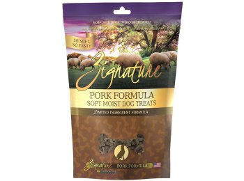 Zignature Dog 4oz. Pork Soft Moist Treat