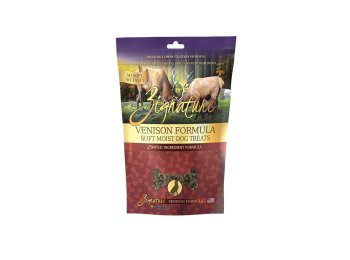Zignature Dog 4oz. Venison Soft Moist Treat