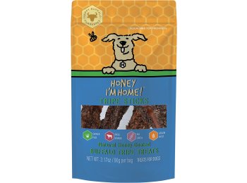 Honey Im Home Dog Buffalo Tripe Streaks 3.17oz.