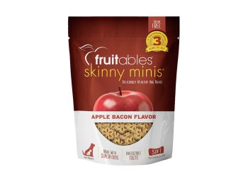 Fruitables Skinny Minis Soft Dog Treats Apple Bacon 1ea/5 oz
