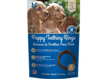 Nbone Dog Teething Ring Peanut Butter 6 Pack