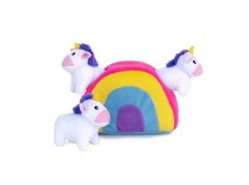 ZippyPaws Zippy Burrows - Unicorns in Rainbow