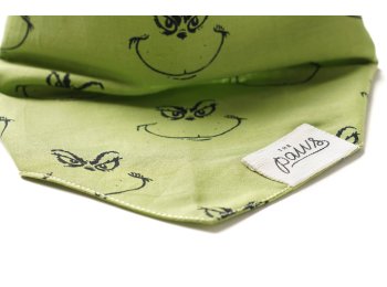 Grinch Dog Bandana L