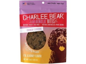 Charlee Bear Dog Bearnola Peanut Butter Honey 8oz.