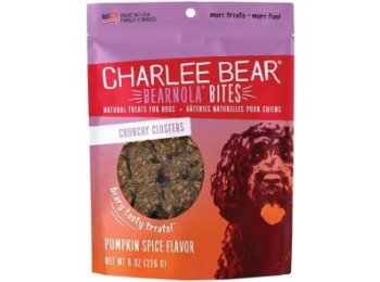 Charlee Bear Dog Bearnola Pumpkin Spice 8oz.