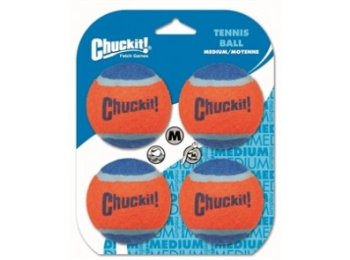 Chuckit! Tennis Balls 4 Pack - Medium