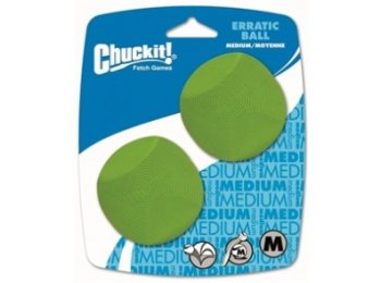 Chuckit! Erratic Balls 2 Pack - Medium