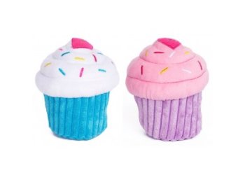 ZippyPaws NomNomz Cupcake Cupcake Pink