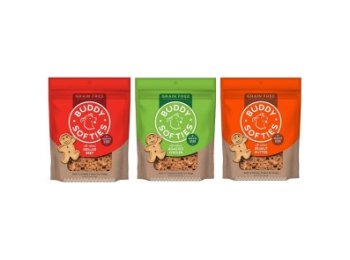 Buddy Biscuits Grain Free Soft & Chewy Treats 5 oz. Slow Roasted Beef