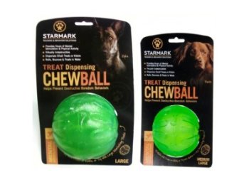 StarMark Treat Dispensing ChewBall Large