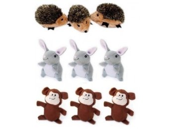 ZippyPaws Zippy Burrow Refill Critters Monkey