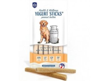 Himalayan Yogurt Sticks with Peanut Butter