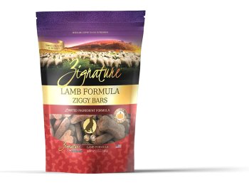 Zignature Dog Ziggy Bar Treat Lamb 12oz.