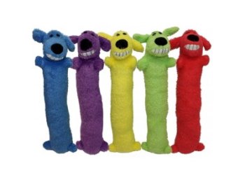 Multipet Loofa Dog Assorted Colors Large