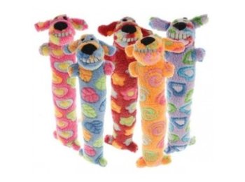 Multipet Loofa Dog Pink Ribbon for Breast Cancer - 12"