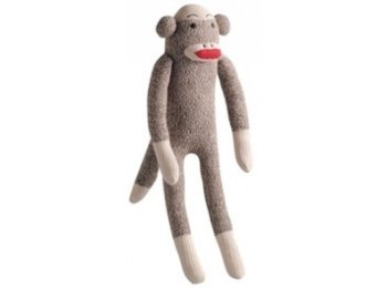 Multipet Sock Pals Monkey - 10"