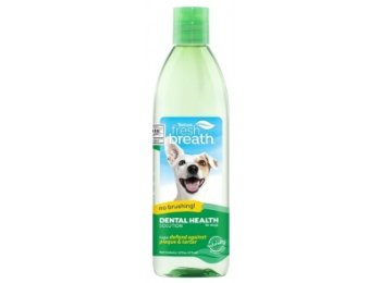 TropiClean Fresh Breath No Brushing Dental Health Solution 16 oz