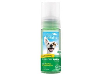 TropiClean Fresh Breath No Brushing Oral Care Foam 4.5 oz